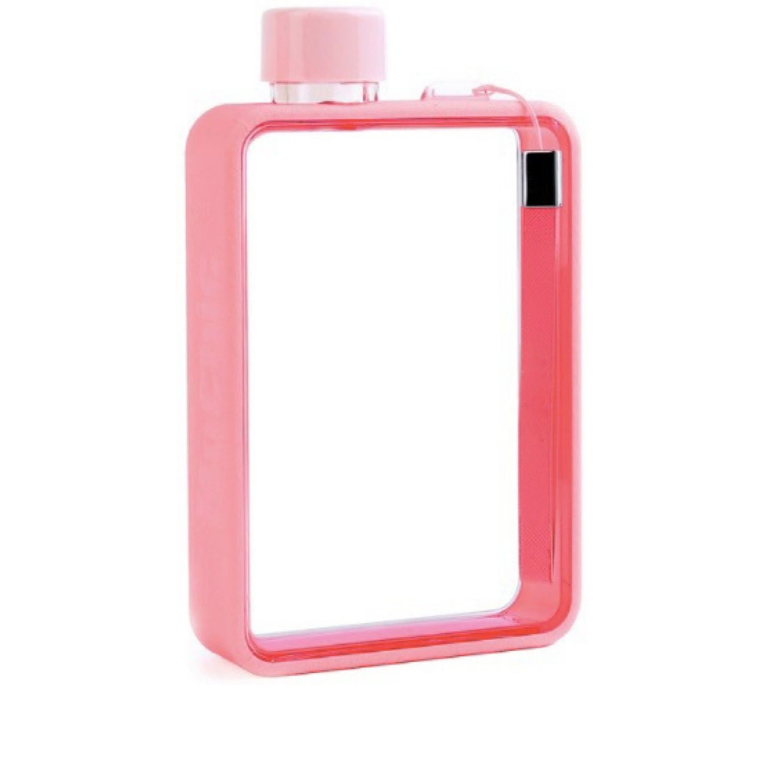 small pink water bottle